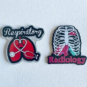 Healthcare Acrylic Flatback•Respiratory Flatback
