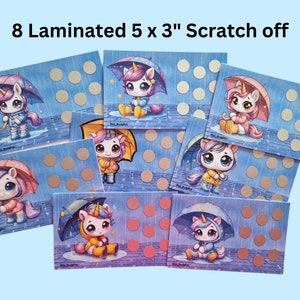 Fondo di emergenza Scratch Off Tracker Savings Challenge / Risparmia 250 / Prodotto fisico