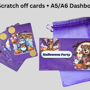 Halloween Scratch Off Cards + Dashboard - Save 150 | Physical Product