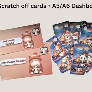 Hot Cocoa Delight Cozy Animals - Gratta e Vinci + Dashboard - Risparmia 150 / Prodotto Fisico