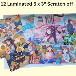 12 mesi di gratta e vinci Anime Girl / Risparmia 30/mese (360 in totale) / Gratta e vinci mensili