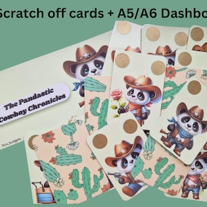 Cartes à gratter + tableau de bord The Pandastic Chronicles - Économisez 150 | Produit physique