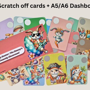 Biglietti da grattare di Pasqua + Dashboard A5/A6 - Risparmia 150/Prodotto fisico