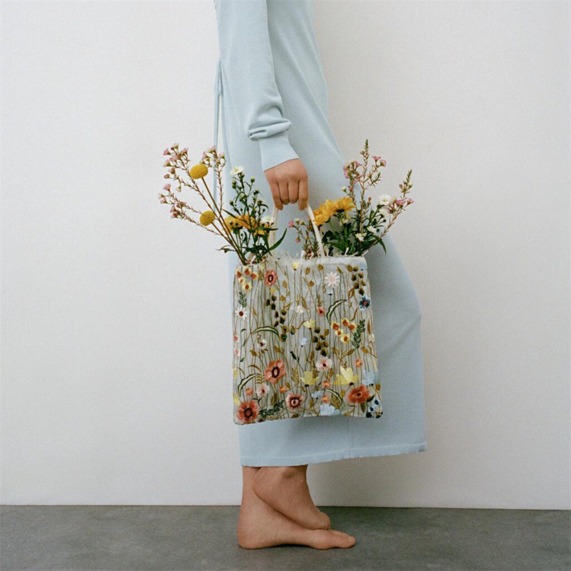 Chanel Bag Flowers 