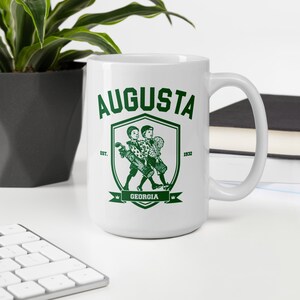 Golf Gift for Golf Lover Mug Augusta Georgia Golf Country Club Mug Retro Vintage Mug For Coffee Lovers Office Or Home