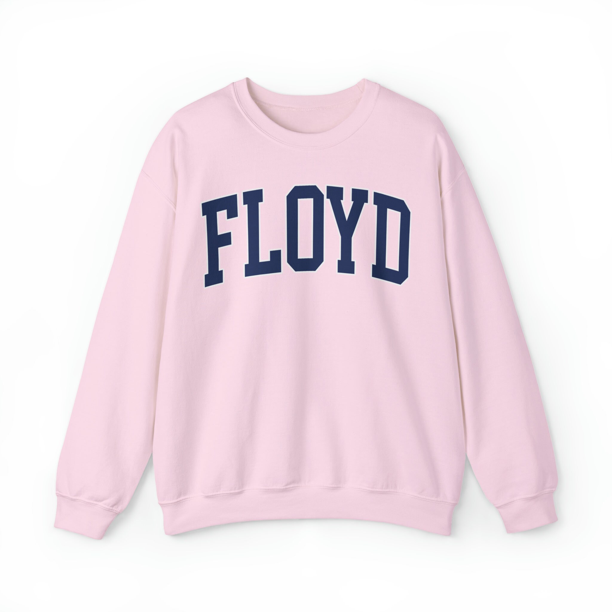 【Raucohouse】Floyd vintage printed sweatshirt Floyd US City Sweatshirt Gift for Vintage Retro Pullover