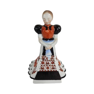 Rare Herend Wedding Bride Figurine – 5.4&quot; Tall, Hand Painted, Collectible Porcelain from Hungary