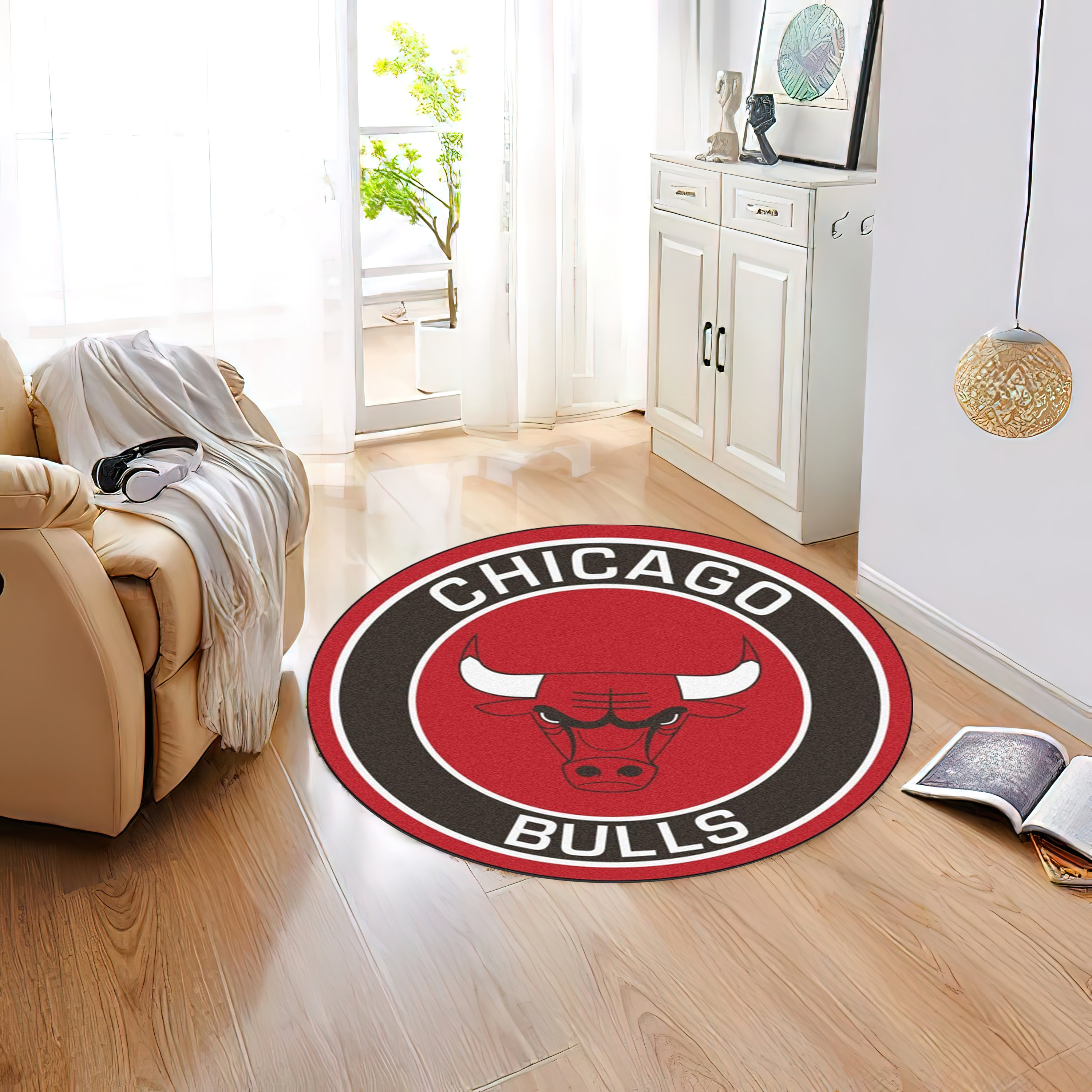 Michael Jordan #23 Chicago Bulls Artwork Rug