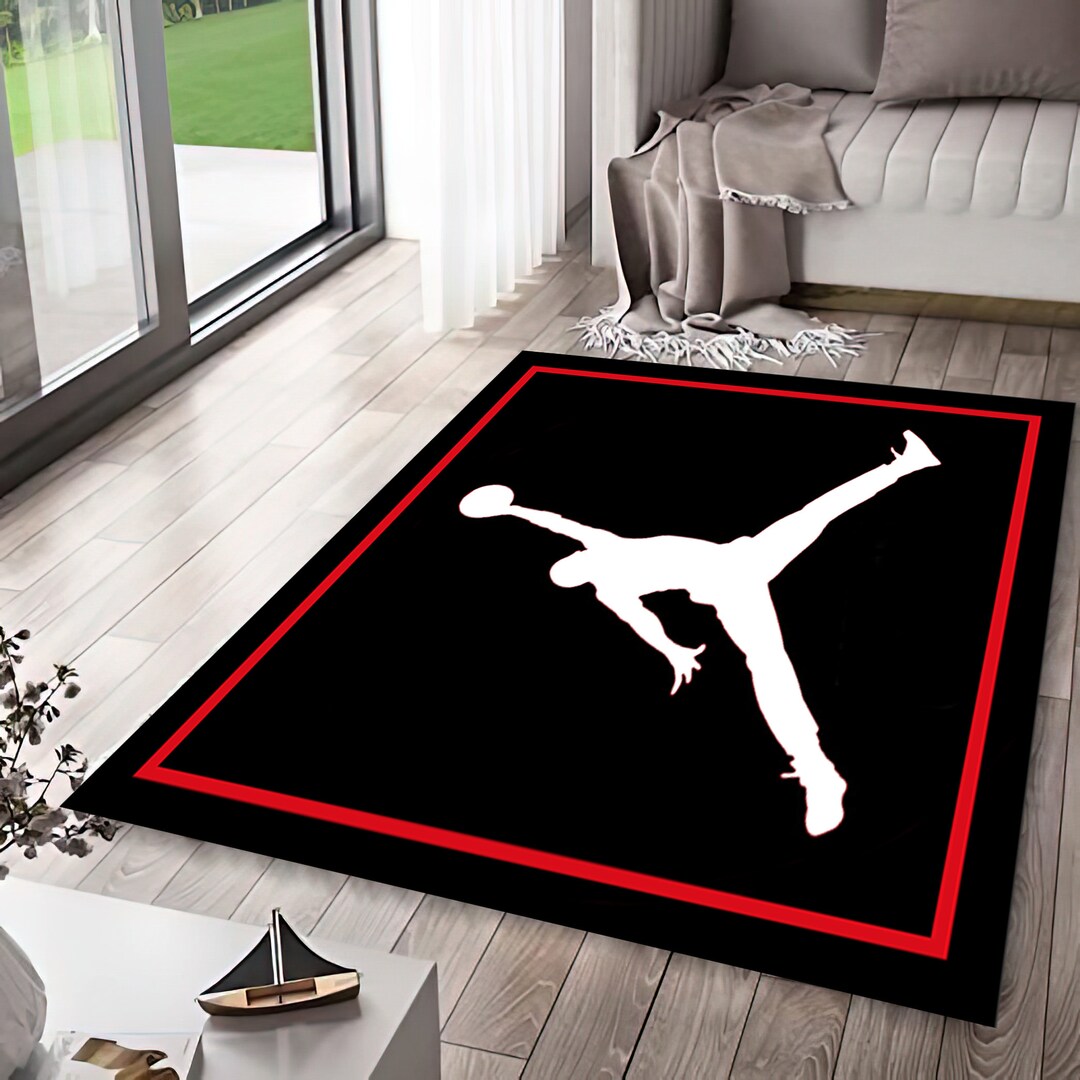 Air Jordan Rug, Michael Jordan Rug, Popular Rug, Fantastic Rug, NBA Rug