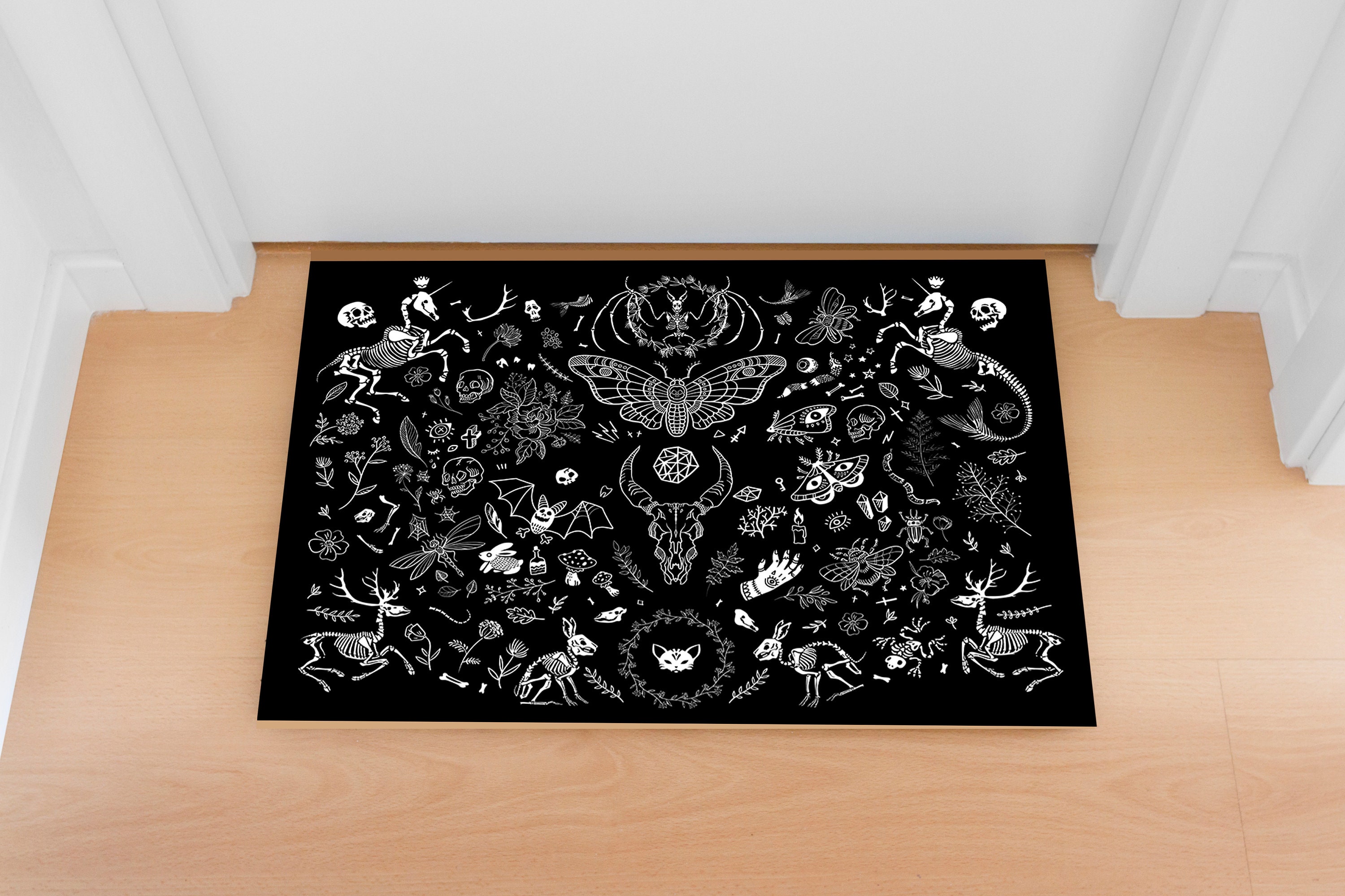 Discover Witch Rug,Bat Rug,Butterfly Rug,Withcy Journal Rug,Skeleton Rug, Halloween Rug,Modern Rug, Area Rug,Customized Rug,Living Room Rug