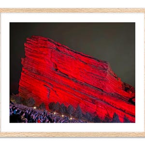 Red, Red Rocks Photography Print - Nature Wall Art - Colorado Wall ...