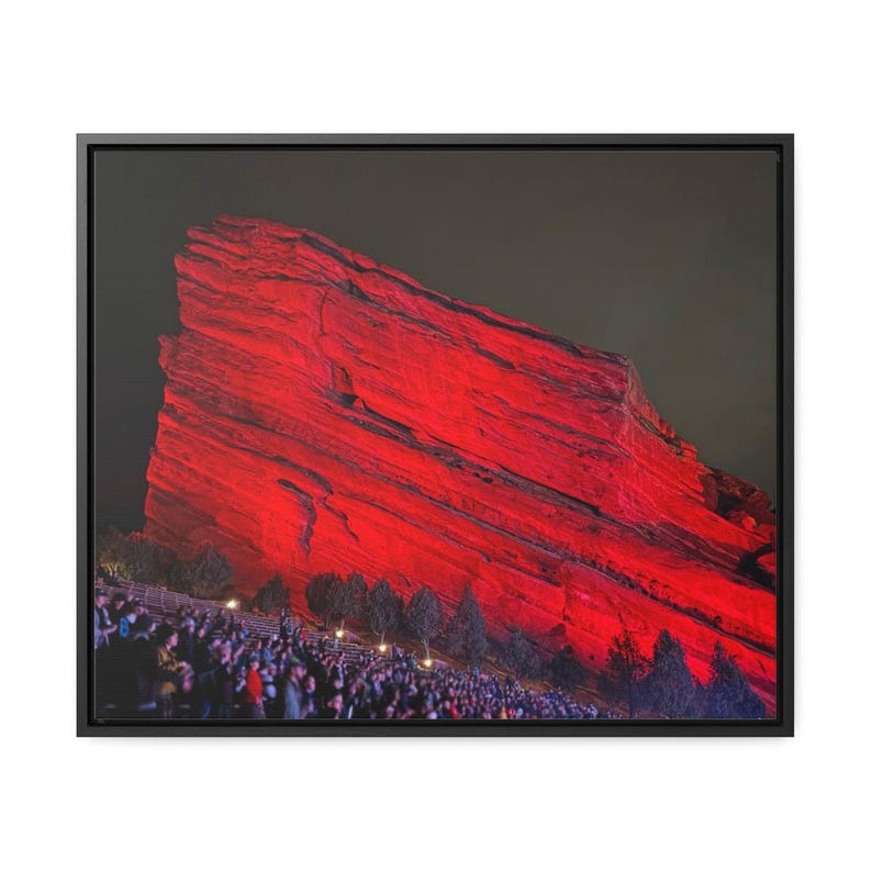 Red, Red Rocks Photography Print - Nature Wall Art - Colorado Wall ...