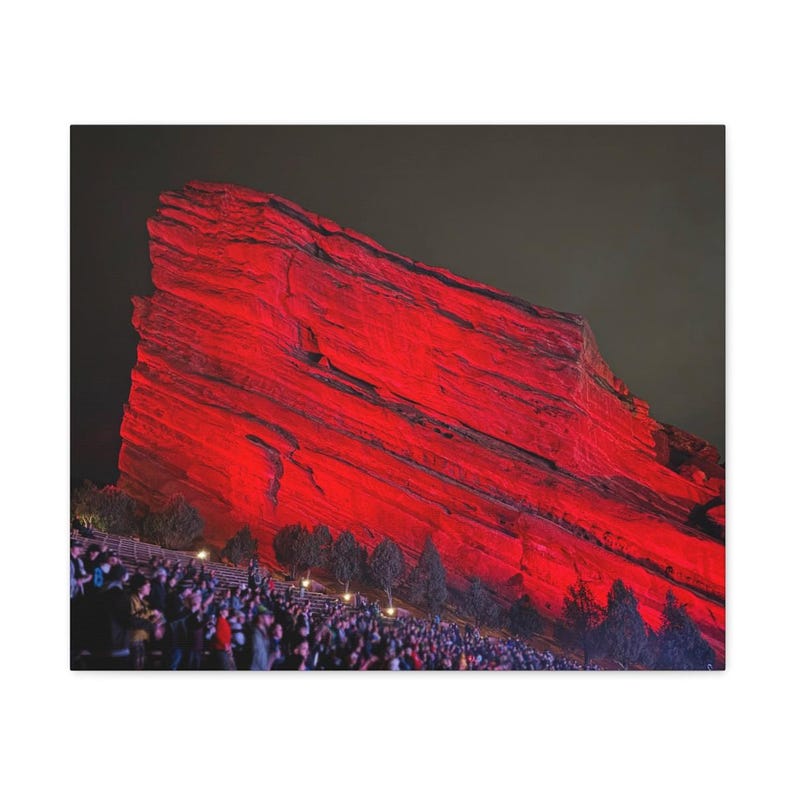 Red, Red Rocks Photography Print - Nature Wall Art - Colorado Wall ...