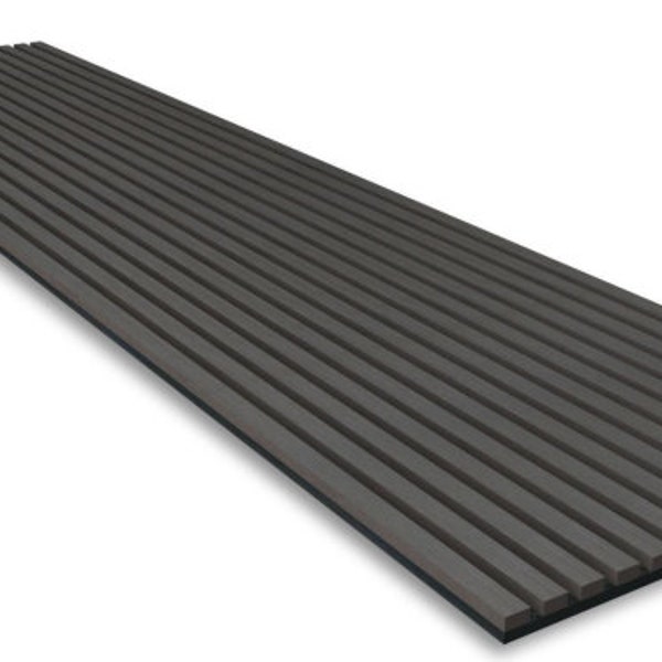 SAMPLE - Black Oak - Acoustic Wood Slat Wall Panel