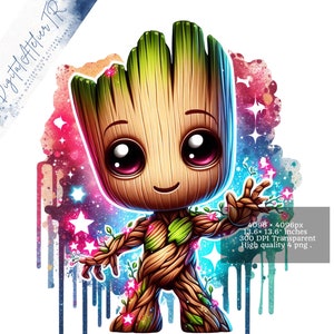 Groot Diamond Painting Marvel Hero Baby Groot Diamond Embroidery Full  Diamond Cross Stitch Kits Marvel Diamond