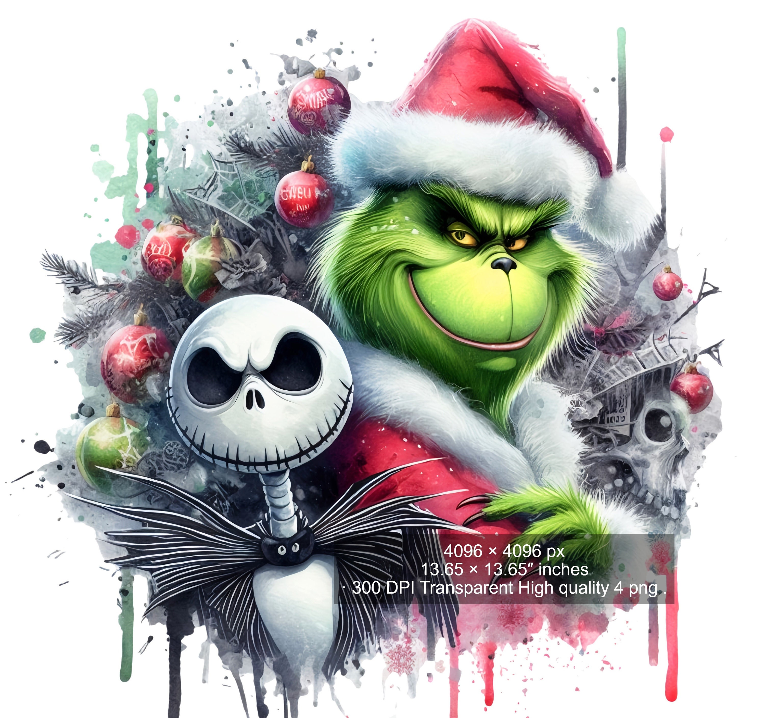 Jack Skellington Grinch Costume Switch BFF SVG -  Portugal