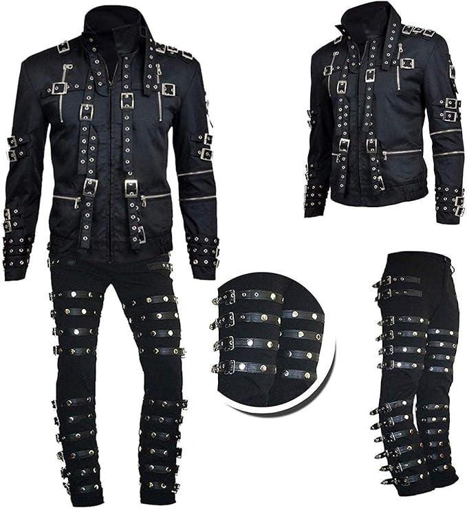 Michael Jackson Deluxe Bad Buckle Jacket Child Halloween