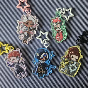 Overwatch 2 Support Keychains
