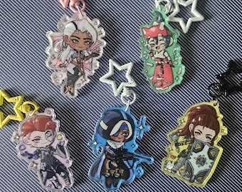 Overwatch 2 Support Keychains