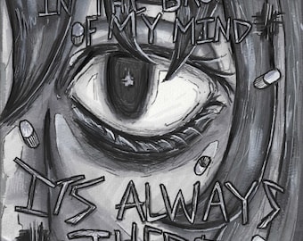 Anya Mouthwashing Print