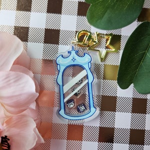 Omori Keychain Mirror