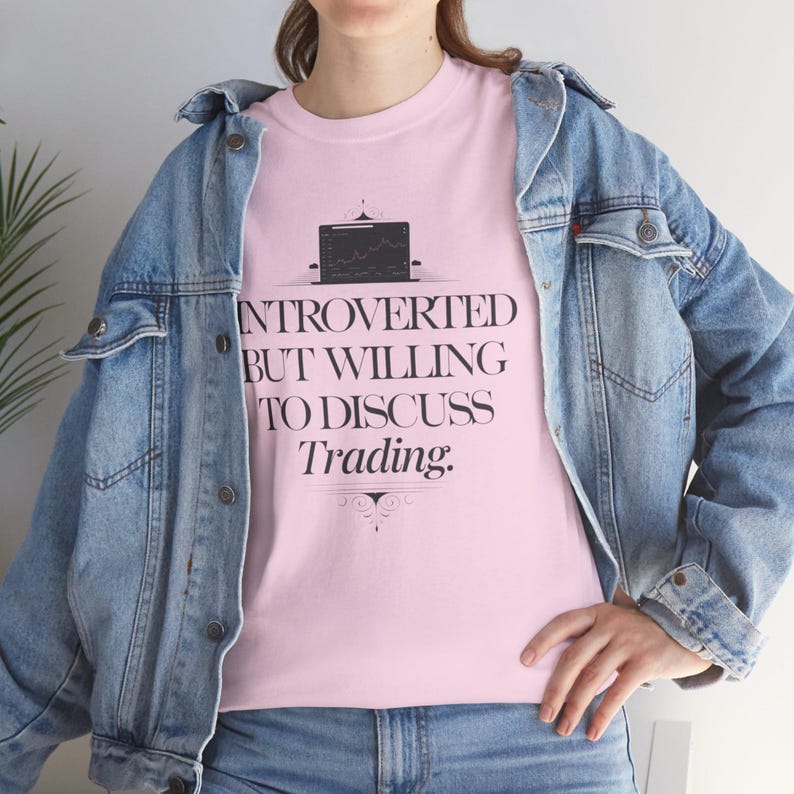 Introverted Trader T-Shirt, Stock Market Apparel, Forex Futures Options Tee image 8