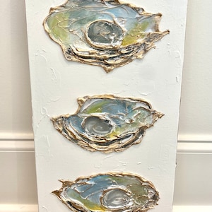Original Textured Artwork-Oysters