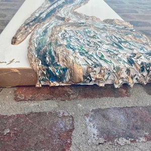 Original Textured Artwork-Pelican