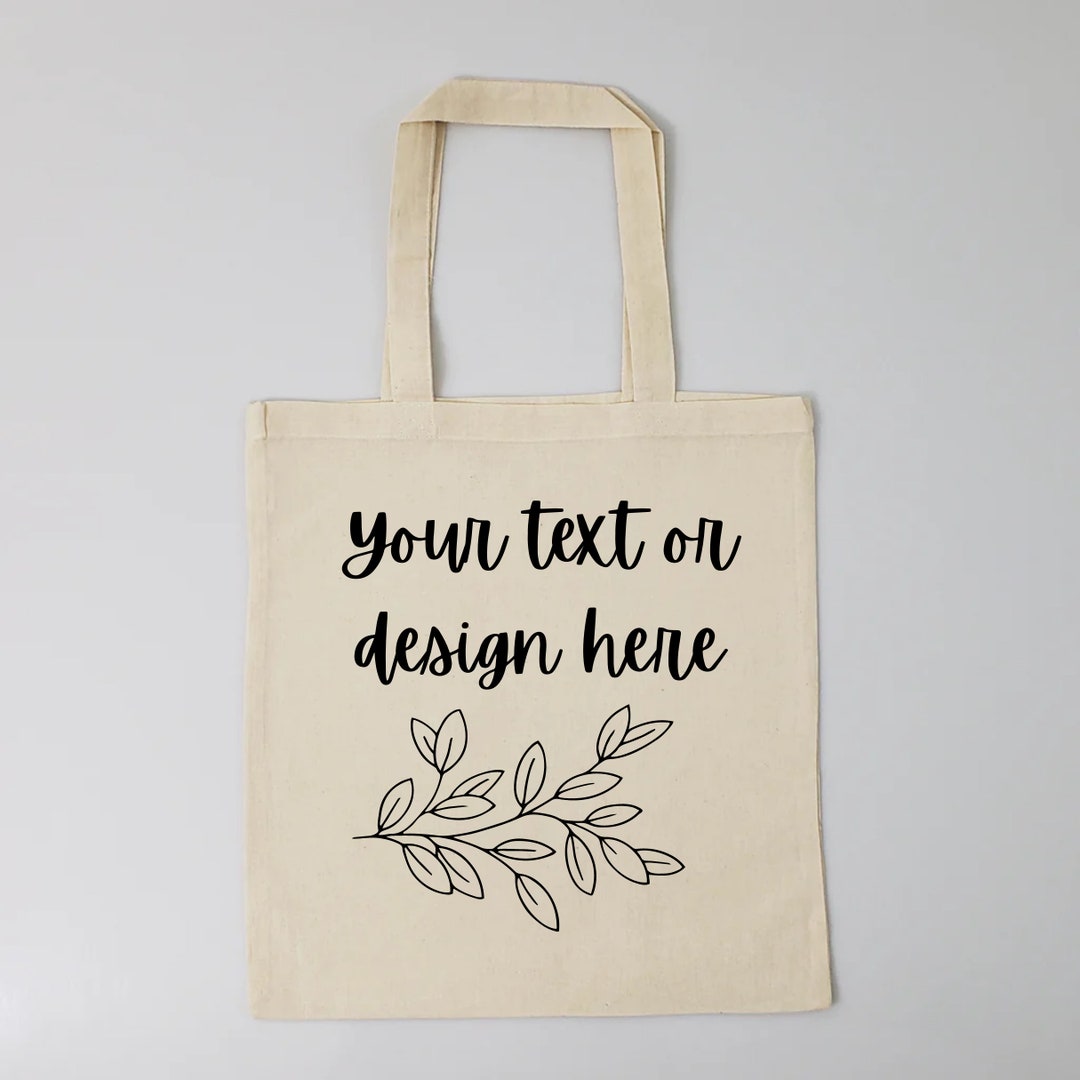 Design Your Own Custom Tote Bag Etsy