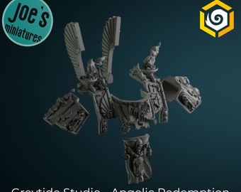 Angelic Redemption armour upgrade - Eternal Pilgrims - by Greytide studios