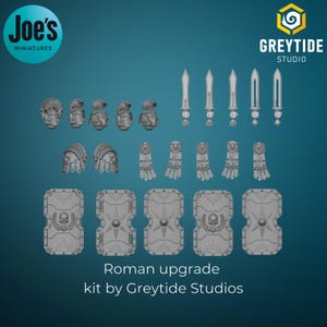 Kit de mejora romana para caballeros espaciales de Greytide Studios
