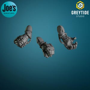 Puño de poder x 5 - Greytide Studios - Peregrino Eterno - Paquete 1
