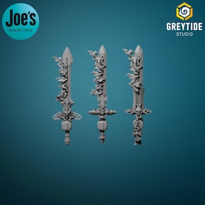 5 x Brennende Waffen - Greytide Studio - Eternal Pilgrims