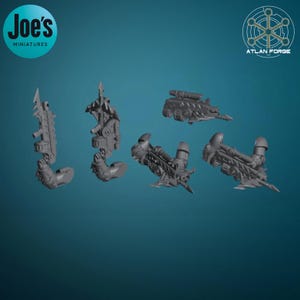5 x Void Shark Brother ranged weapons - Atlan Forge