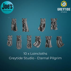10 x Telas de León - Greytide Studios - Peregrinos Eternos