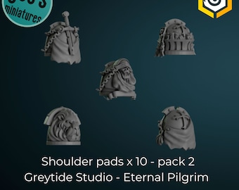 Axelvaddar x 10 - 2-pack - Greytide studios - Eternal Pilgrims