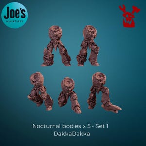 Nocturnal bodies x 5 - Set 1 - DakkaDakka