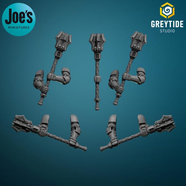 5 x Two Handed Power Mauls - Greytide Studio - Eternal Pilgrims