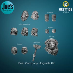 Bear Company Upgrade Kit - Primal Hounds - Greytide Studios