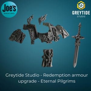 Redemption armour upgrade with powersword - Eternal Pilgrims - by Greytide studios