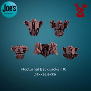 Nocturnal Backpacks x 10 - DakkaDakka