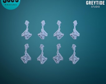 8 x books on chain