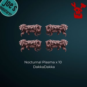Nocturnal Plasma rifles x 10 - DakkaDakka