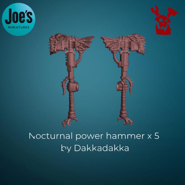 Nocturnal power hammers x 5 - by DakkaDakka