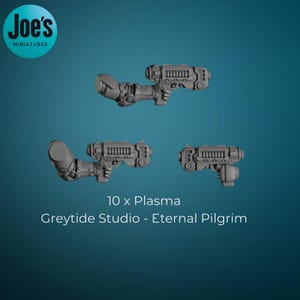 10 x Plasma gun - Greytide Studio - Eternal Pilgrims