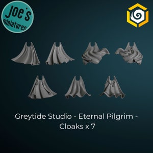 cloaks x 7 - Greytide studios - Eternal Pilgrims