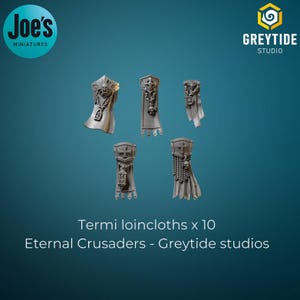 10 taparrabos - Greytide Studios - Cruzados eternos