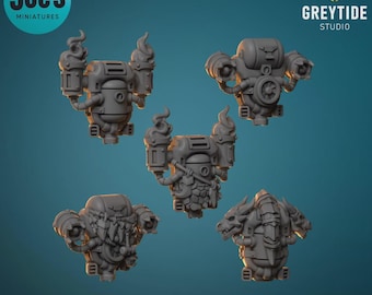 Mochilas x 5 - Guardianes del Yunque - Greytide Studio