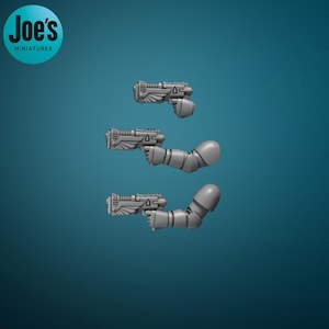 10 pistolas de plasma - Crimson Lords - Greytide Studio