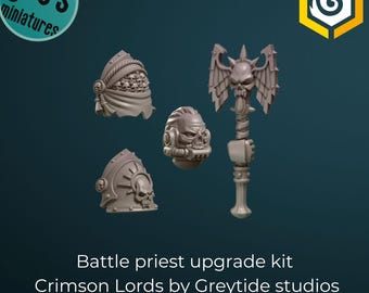 Battle priest upgrade kit - Crimson Lords - Greytide Studio